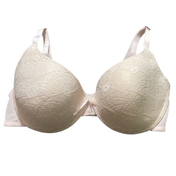 V1- Women’s 40D Marilyn Monroe Cream Lace Bra - Picture 1 of 4